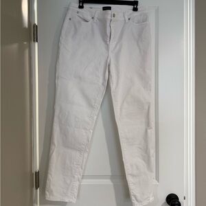 Talbots Women's Skinny Jeans in White